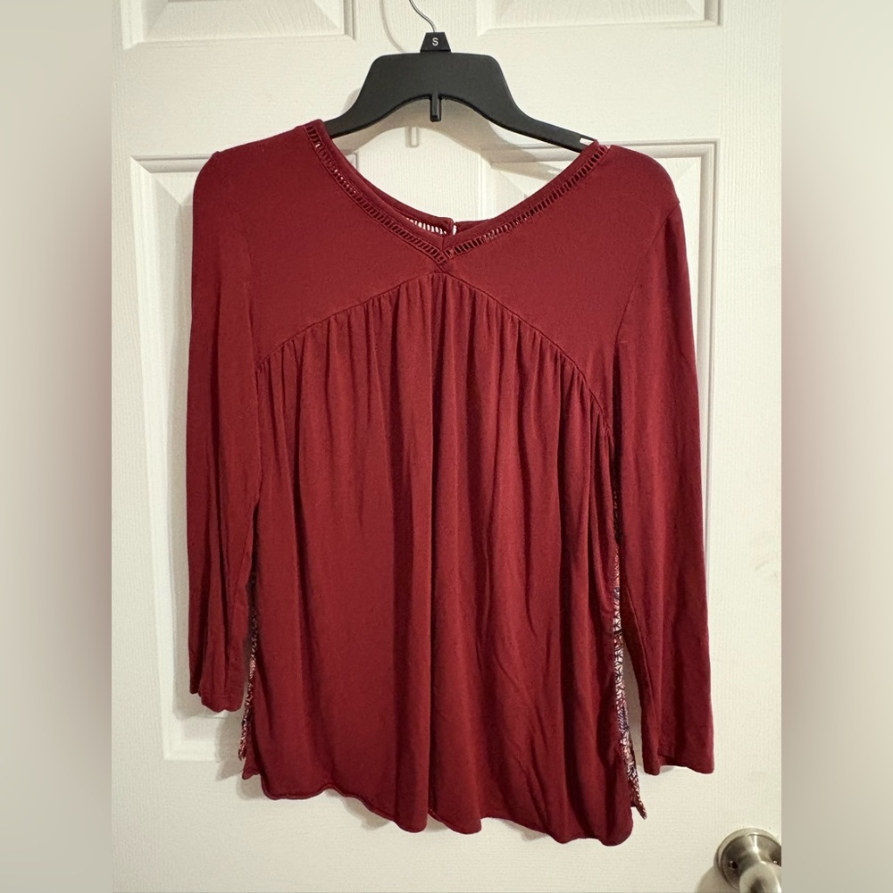 Daniel Rainn‎ Deep Red Blouse, size s
